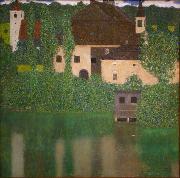 Castle with a Moat Gustav Klimt